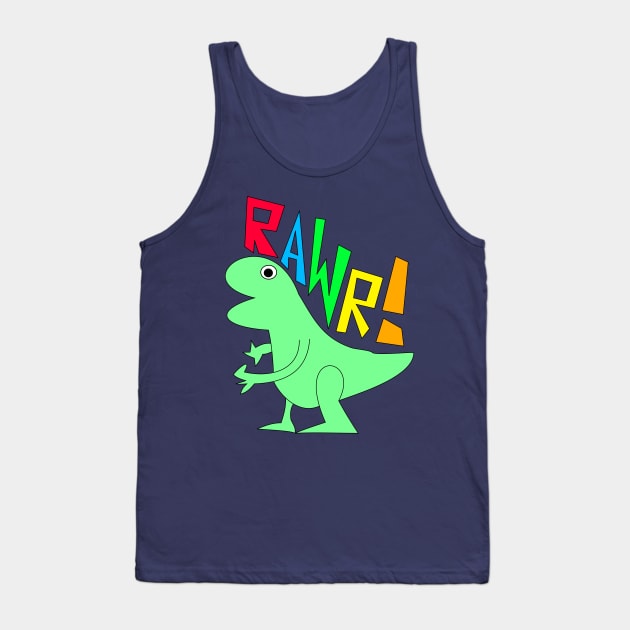 RAWR! Tank Top by Shrenk